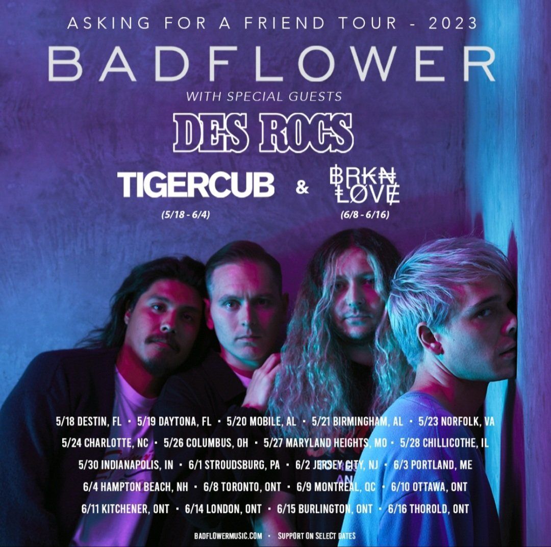 Badflower adds more dates to their Asking for a Friend Tour, including