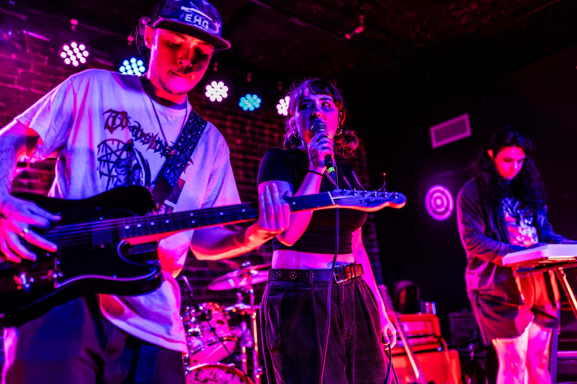 Ego Death live at the Handlebar 10/04 (photo by Moth)