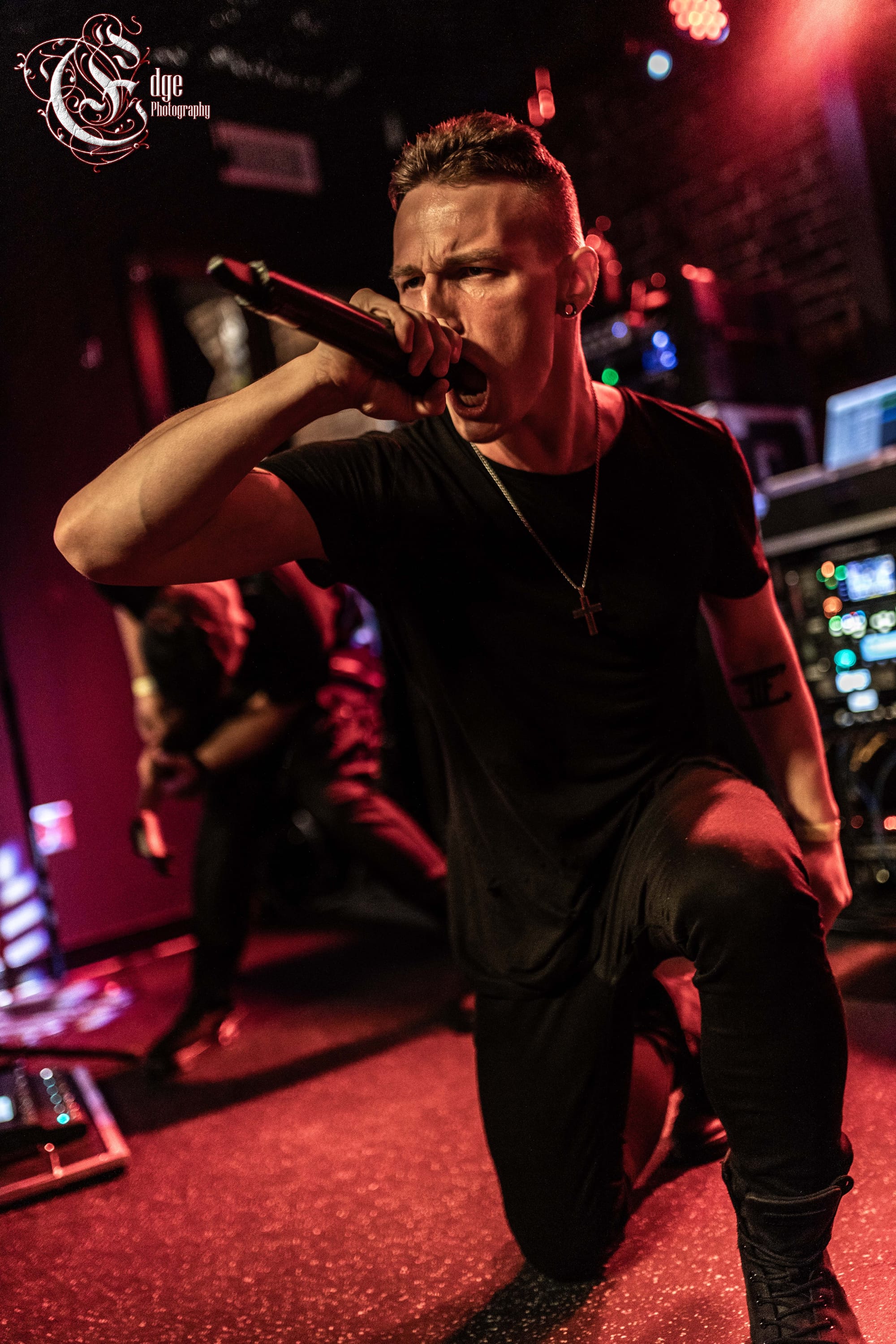 Matt Boykin of Afterdusk live at The Handlebar (photo by Moth)